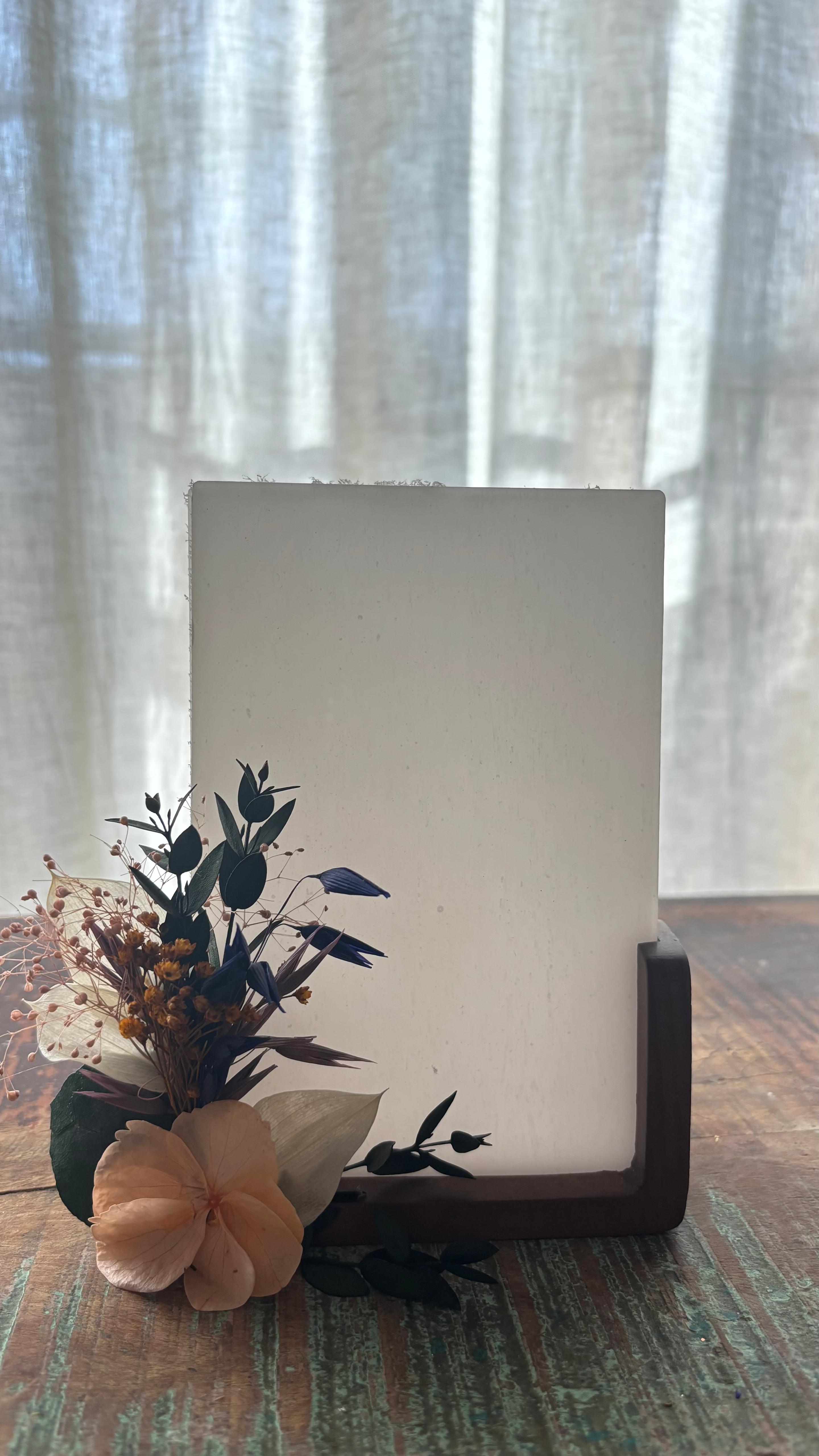 Porta fotos decorado