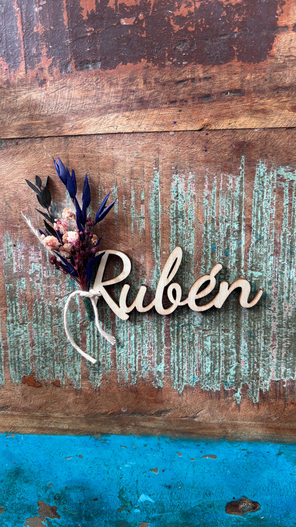 Marca sitios - nombre de madera