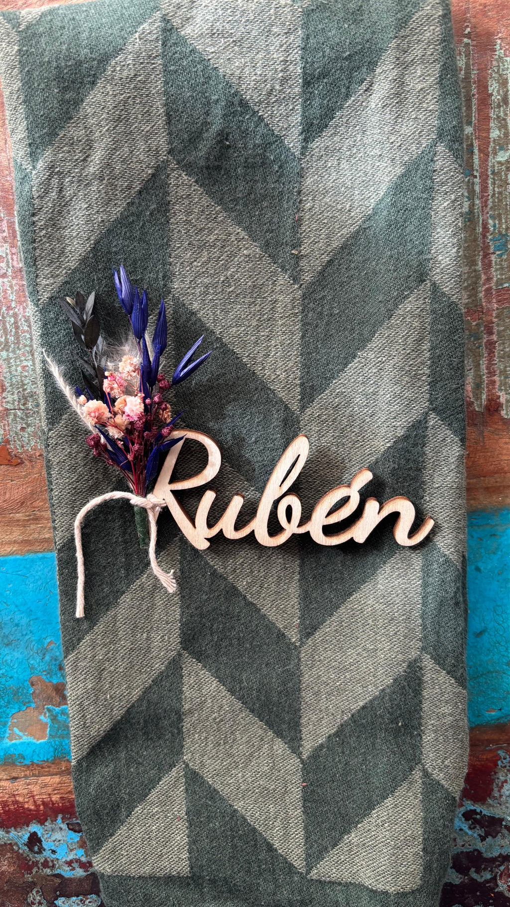 Marca sitios - nombre de madera