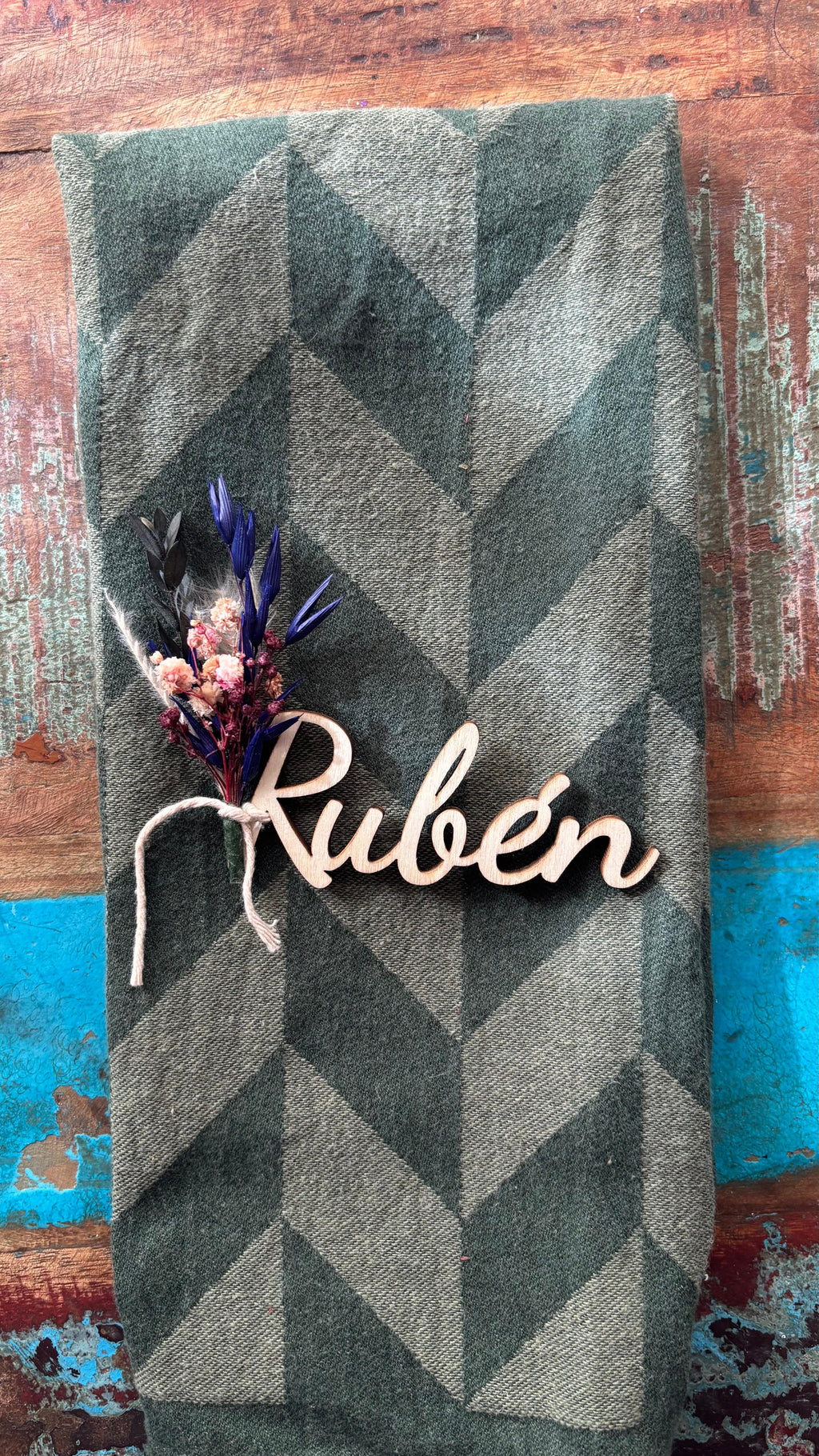 Marca sitios - nombre de madera